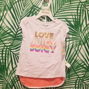 Juicy couture 4T 2 piece set